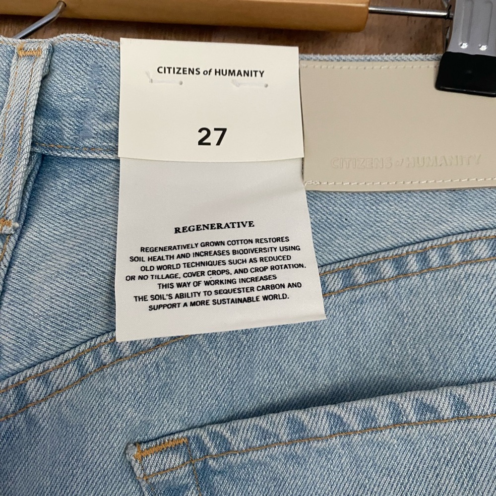 NWT Gaucho Denim Shorts 27 - Picture 7 of 7